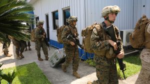 Marines evacuate Yemen embassy