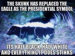 Presidential skunk
