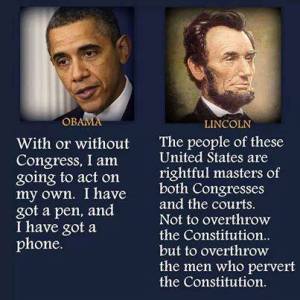 Obama vs. Lincoln