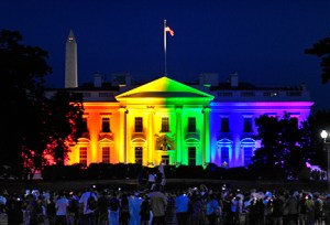 Rainbow White House