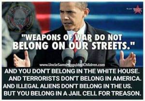 Obama lawless treason