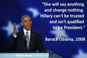 Obama's first Hillary quote