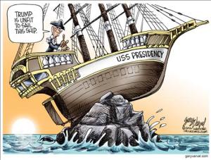 Obama at the helm