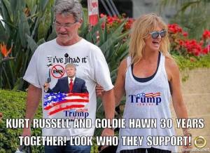Hollywood royalty for Trump