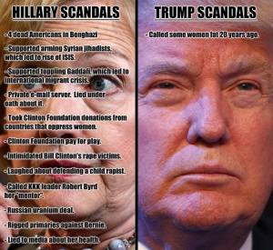 trump-hillary-scandals