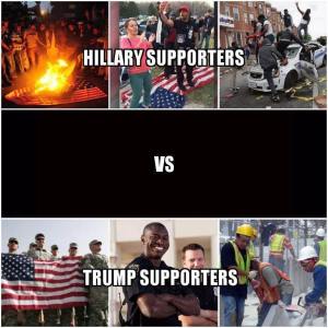 hillary-vs-trump-supporters